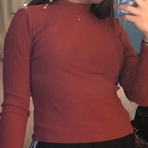 Long sleeve turtle neck